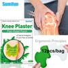 12pcs/bag Knee Pain Relief Patch Plaster Joint Ache Pain Relieving Sticker Body Patch