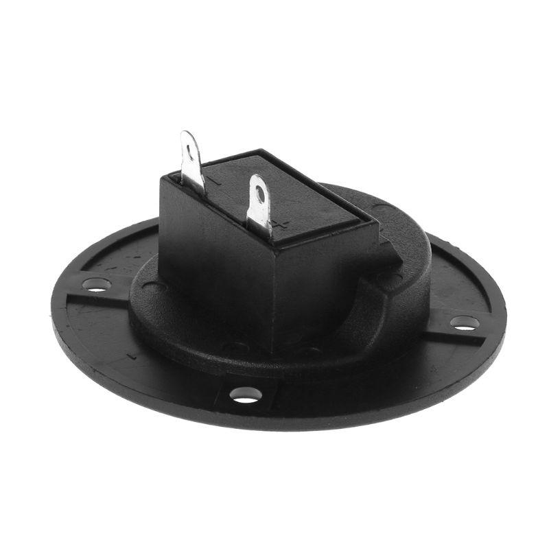 2 шт., детали разъема с круглой чашкой, экспресс-пружинный зажим, двойная переплетная стойка, винт, провод, золотой автомобильный сабвуфер, динамик, коробка, черный