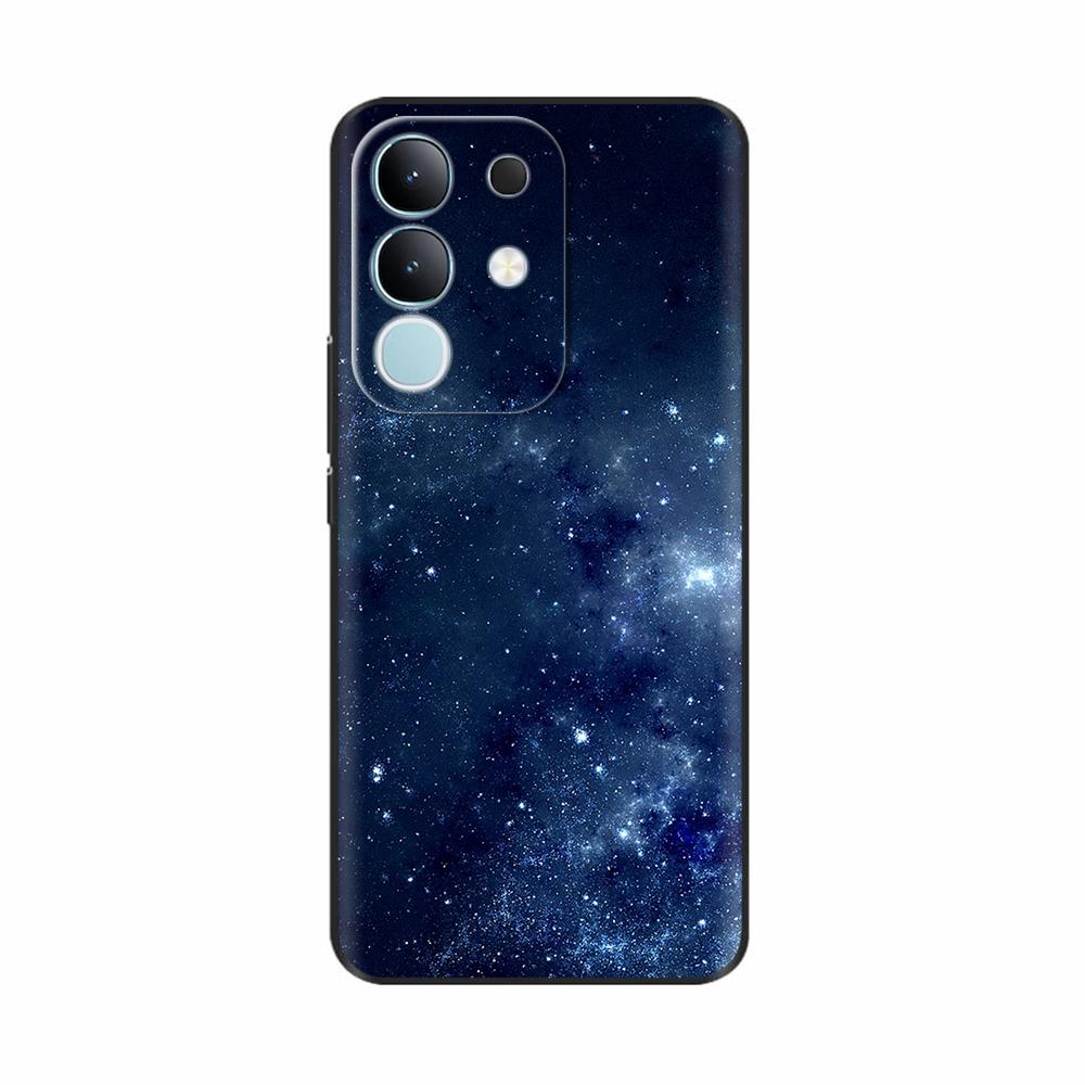 Чехол-крышка для Vivo Y29 4G 2025 Милые Цветы Мягкий Силикон Capa Чехлы для Телефона Для Vivo Y29 4G Чехол Мультяшные Ударопрочные Сумки Coque