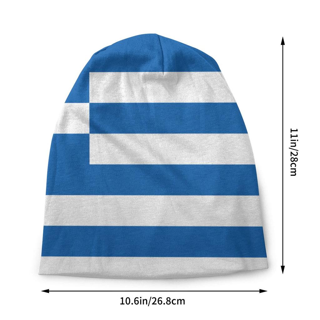 Зимняя теплая шапка с флагом Греции, женская шапка с напуском, крутая уличная лыжная шапка с черепами, шапки для женщин унисекс