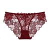 Sexy Underwear Ultra-thin Transparent Lace Oversized Women's Underwear Hip Lifting Low Waist Triangle Panties