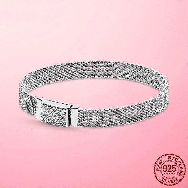 2023 модный браслет из стерлингового серебра 925 пробы, оригинальный браслет Me, подходящий бренду, очаровательные бусины, модные ювелирные изделия своими руками для женщин, подарок