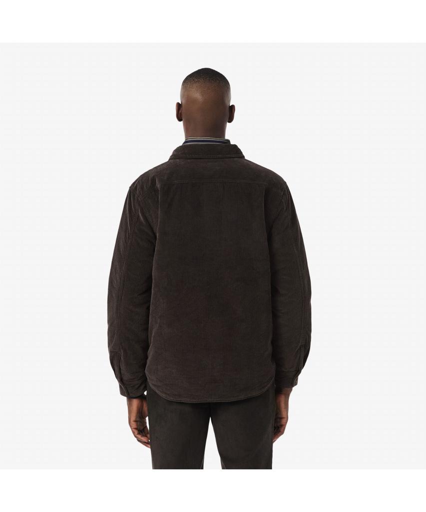 Мужская вельветовая утепленная куртка-рубашка Lacoste Ch7211-55N Skb