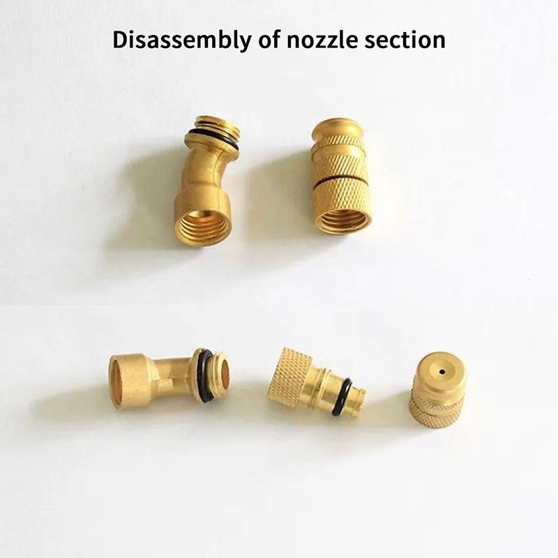 Распылитель Латунное Распылительное Сопло Регулируемый Распыл Сад Лекарство Уборочная Машина Сельскохозяйственный Электрический Опрыскиватель Дальнего Действия