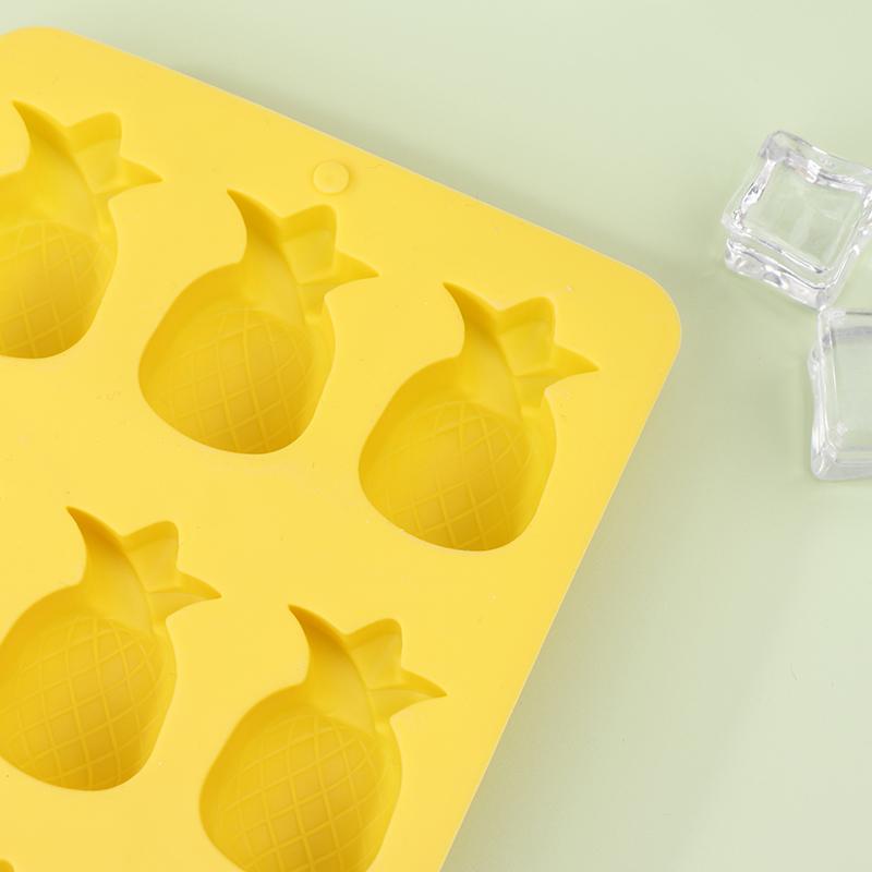 Силиконовая форма в виде ананаса на 12 отверстий, устройство для изготовления кубиков льда своими руками, форма для льда, формы для выпечки шоколадного торта, печенья, мусса, кексов, свечей, мыла
