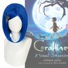 Coraline The Secret Door Cosplay Wig With Hightemperature Silk For Role Play And Costume Parties