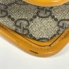 GUCCI 625764 GG Supreme GG logo Clutch bag pouch with handle Beige/Yellow Unused