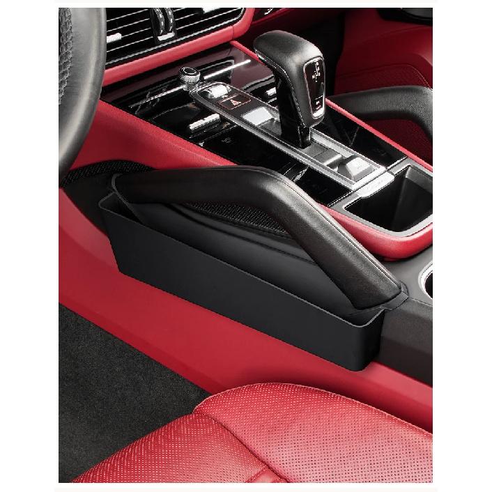 2PCS Center Console Storage Box For Porsche Cayenne 2018-2025 Car Central Control Gap Phone Key Holder Organizer Accessoriess