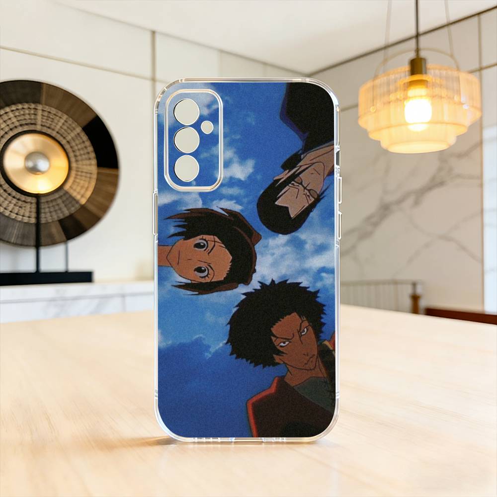S-Samurai Champloo Anime Phone Case For SamsungA10,12,20,21S,30,31,40,50,51,52,70,71 Transparent Cover