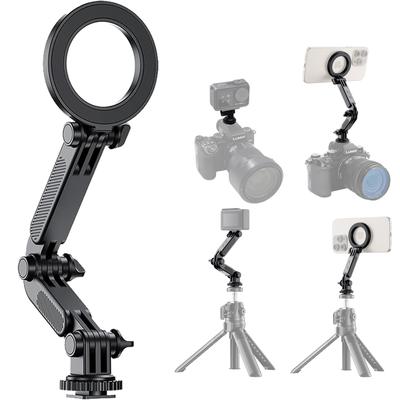 JJC Холодный башмак Смартфон MagSafe Камера Штатив для смартфона с магнитным винтом для холодного башмака Камера Горячий башмак Регулируемый Суперсильный магнитный iPhone