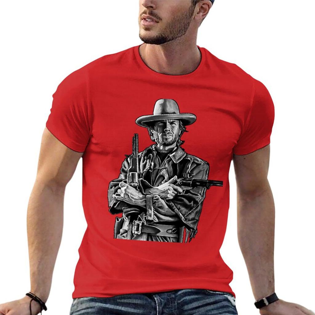 Clint Eastwood Best 8k Tshirt Summer Clothes Sports Fans Unisexs Tshirts
