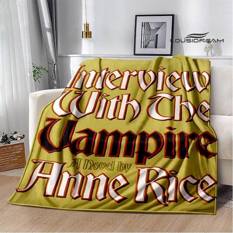 Interview with the Vampire Printed Blanket Picnic Blanket Blankets for Beds Thin Blanket Birthday Gift