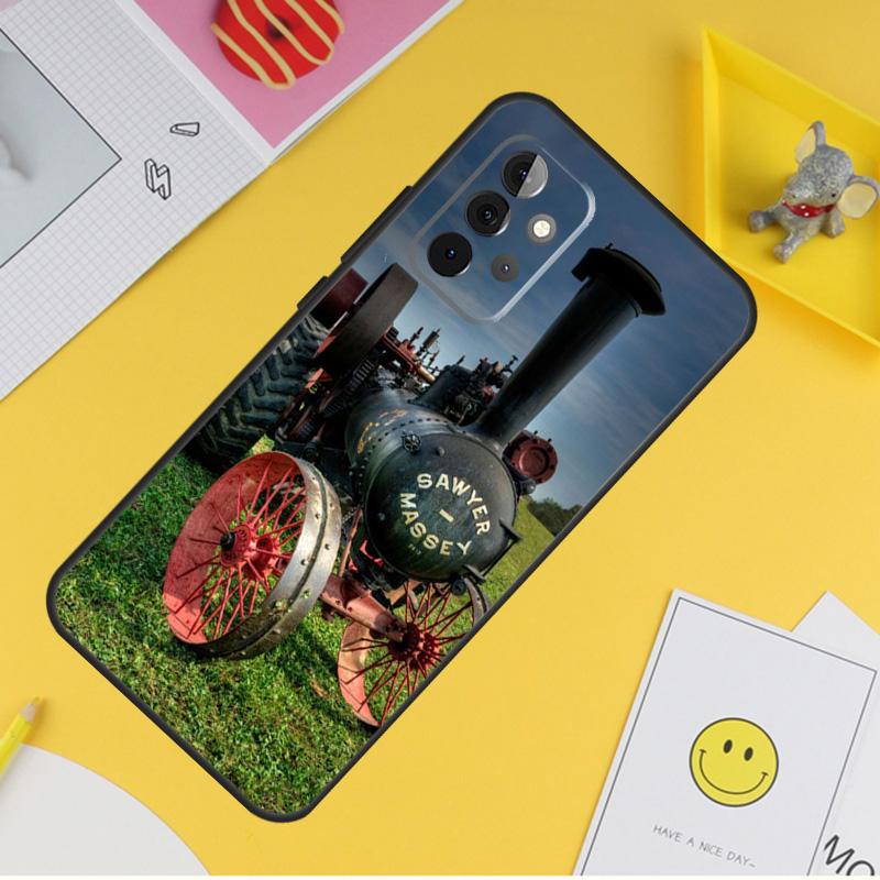 Сельскохозяйственный трактор для Samsung Galaxy A14 A34 A54 A12 A32 A52 A51 A71 A53 A33 A13 A15 A25 A35 A55 чехол для телефона