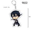 Акриловый брелок Sword Art Online: Асуна, Синон, Кирито Аниме Шарм