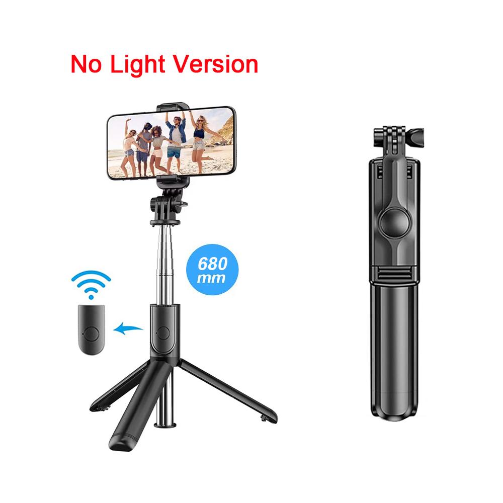 Handheld 360 Degree Flexible Sports Camera Monopod Stand Mobile Phone Mini Selfie Stick Tripod With Wireless Remote 7