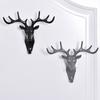 Multifunctional Antler Adhesive Hook: Creative Wall-Mounted Decor for Living Room, Bedroom, Coats & Hats