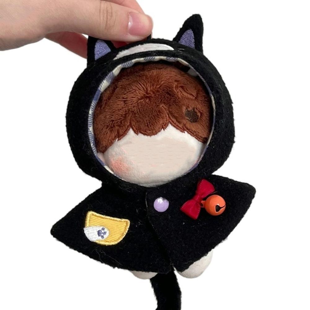 Clothes Outfit 10cm Doll Clothes Small Cloak Doll Cat Cloak Cotton Doll Clothes Birthday Gift