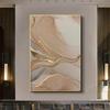 Абстрактные современные бежевые, золотые, розовые, коричневые, спиртовые чернила, жидкие художественные текстуры, печать на холсте, настенные картины для декора гостиной