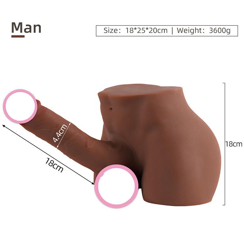 Adult's Masturbation Cup Erotic Sex Toys Real Skin Feel Dildo Gay Penis Women Anal Sex Adult Toy