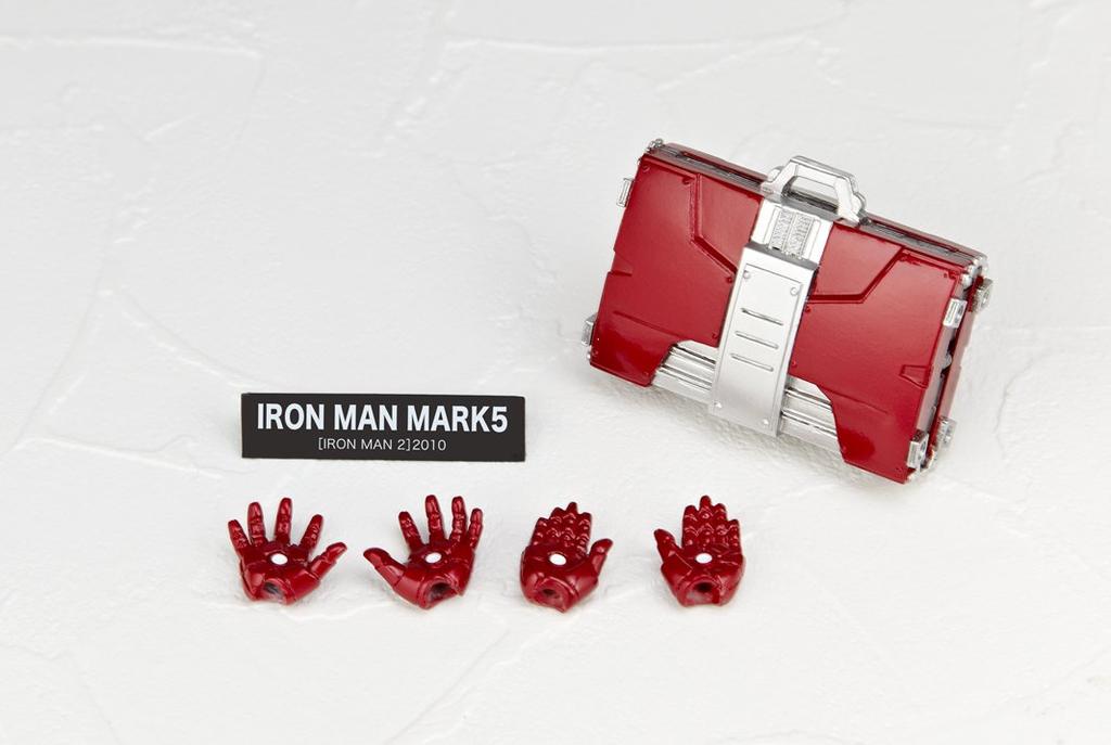 Legacy of Revoltech Iron Man 2 Iron Man Mark V, Approximately 155mm ABS & PVC Pre-painted Action Figure, LR-024 [Parallel Import]
