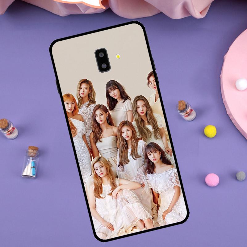 Kpop TWICE Phone Case For Samsung Galaxy J7 J3 J5 2017 A3 A5 2016 A9 J4 J6 J8 A6 A8 Plus 2018 Cover