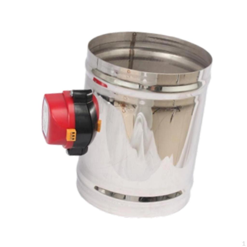 201 Stainless Steel Electric Air Duct Damper Valve,Motorized Volume Damper, Balancing System