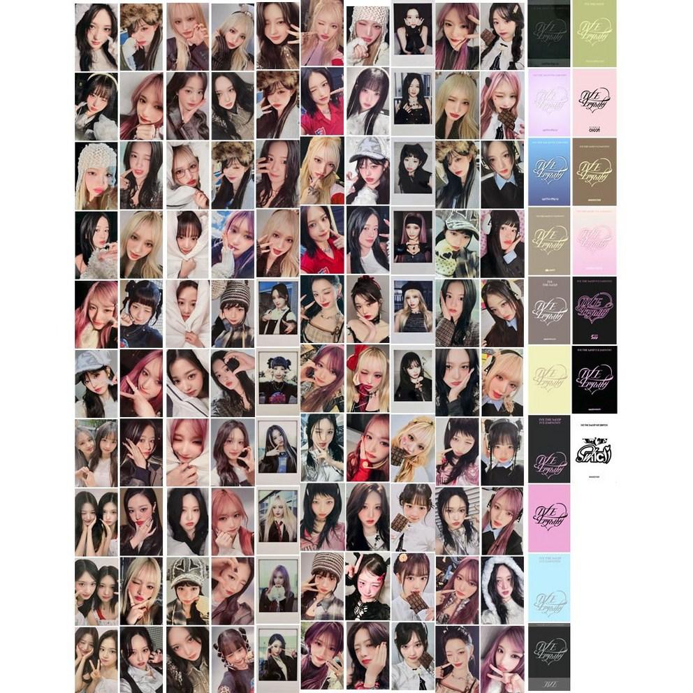 Ive EMPATHY Эмпатия Камбэк Мини-альбом 3-й EP Товары Фотокарточка 100 штук Без дубликатов
