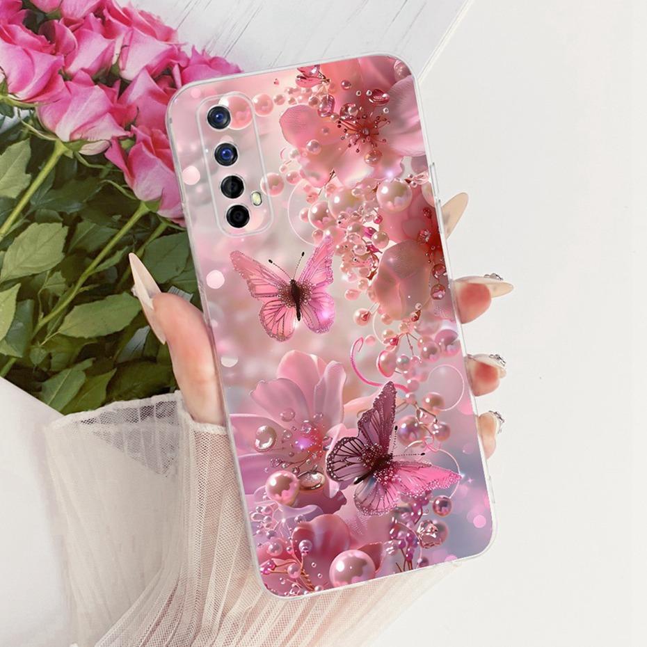 Cute Printing Phone Case For Realme 7 7Pro Soft Silicone TPU Cases For Realme 7 Pro Realme7 Global RMX2155 Covers Bumpers