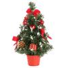 1pcs Mini Artificial Christmas Tree Desktop Ornament Christmas Home Festival Decor Xmas Gift Party Supplies Decoration