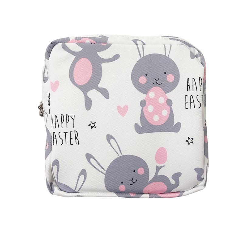 1pc Sanitary Napkin Storage Bag Portable Cosmetic Lipstick Storage Bag Travel Earphone Coin Organizer Pouch Bags Cute Girl Bag