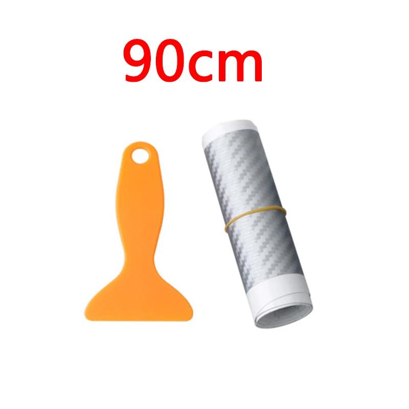 90/104 см наклейка на задний бампер автомобиля защитная накладка из углеродного волокна защита от царапин защитная накладка на кромку автомобиля защитная полоса для наклеек