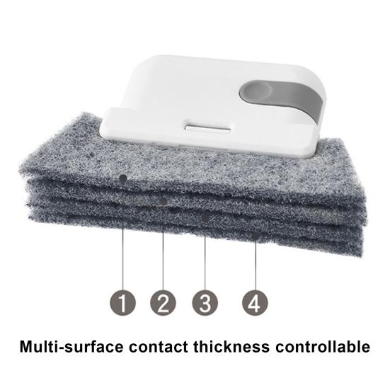 Щетка для чистки оконных пазов со сменной губкой Набор инструментов для чистки окон