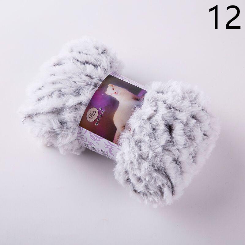 1 шт., 50 г, смешанная пряжа, норковый флис, не скатывается, пряжа для ручного вязания для свитера, шарфа, рукоделия своими руками