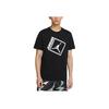 Jumpman Box SS Breathable Sports Casual Letter Print Short Sleeve T-Shirt Men Tops Black DA9901-010