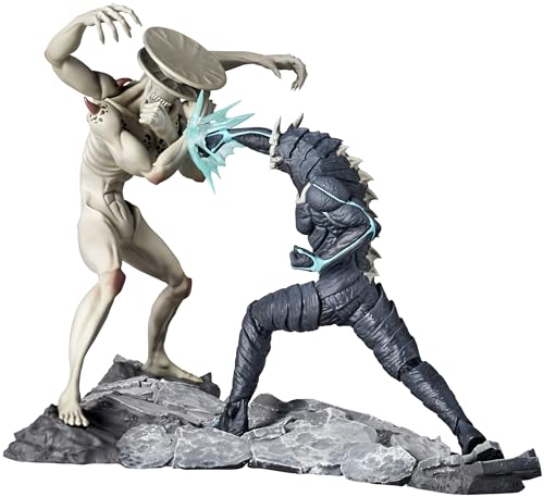 Kaiyodo Аниме "Кайдзю Но. 8" Кайдзю Но. 8 против. Кайдзю Нет. 9 ПВХ Раскрашенная Полная Фигурка Масштаба 1/18