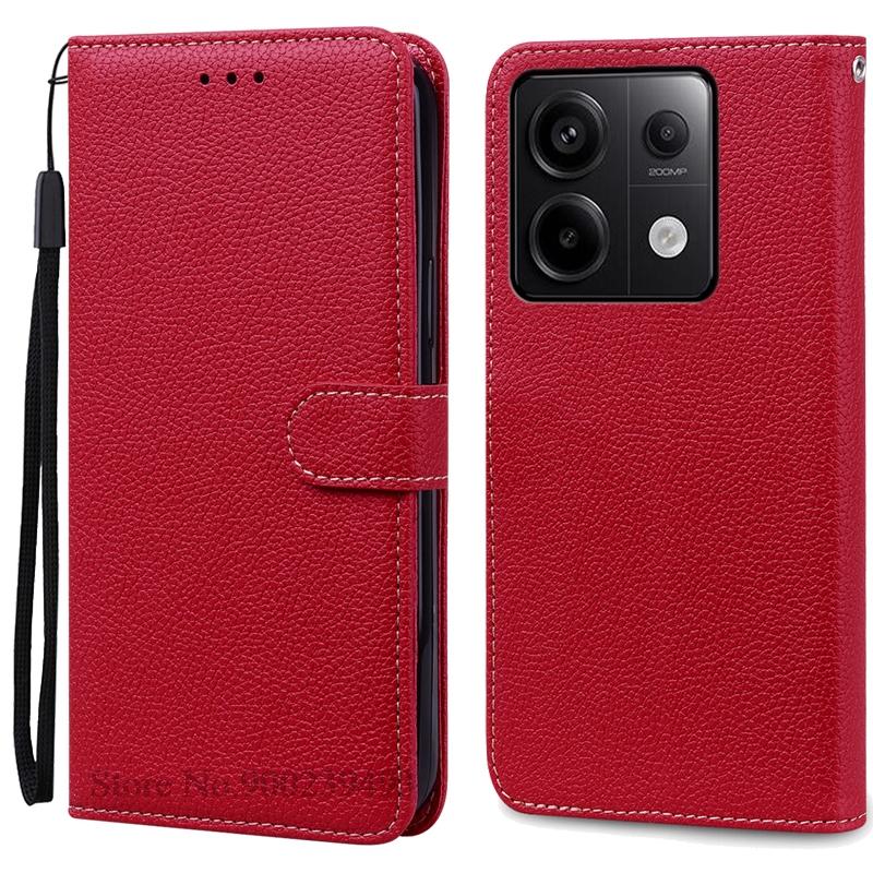 Для Redmi Note 14S Чехол-книжка из кожи, чехол-кошелек для Xiaomi Redmi Note 14S Чехол-книжка для телефона, чехол-книжка, чехол Fundas