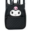 Sanrio Kuromi PU Ages 3 and 159263 Face-Shaped Backpack, Leather, Up,