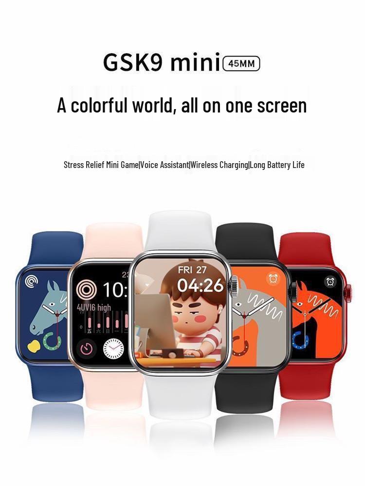 2025 iWatch S10: Умные часы с Bluetooth, NFC, Dynamic Island и функциями полнофункциональных звонков.