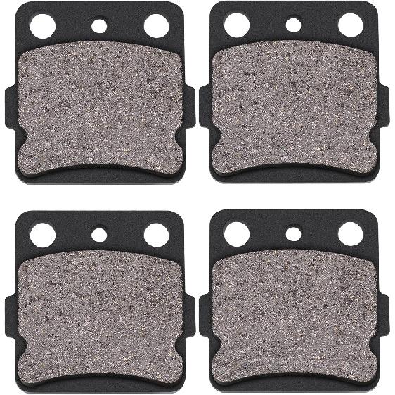 AHL Semi-metallic Front & Rear Brake Pads Set for Honda TRX400EX TRX400 EX Sportrax 2001-2008 / TRX400 EX Fourtrax 1999 2000 /TRX400X