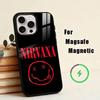 Чехол для телефона N-Nirvana для iPhone 17, 16, 15, 14, 13, 12, 11 Plus, Pro, магнитный, для беспроводной зарядки Magsafe