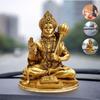 Divine Panchmukhi Hanuman Idol – Golden Blessings & Protection