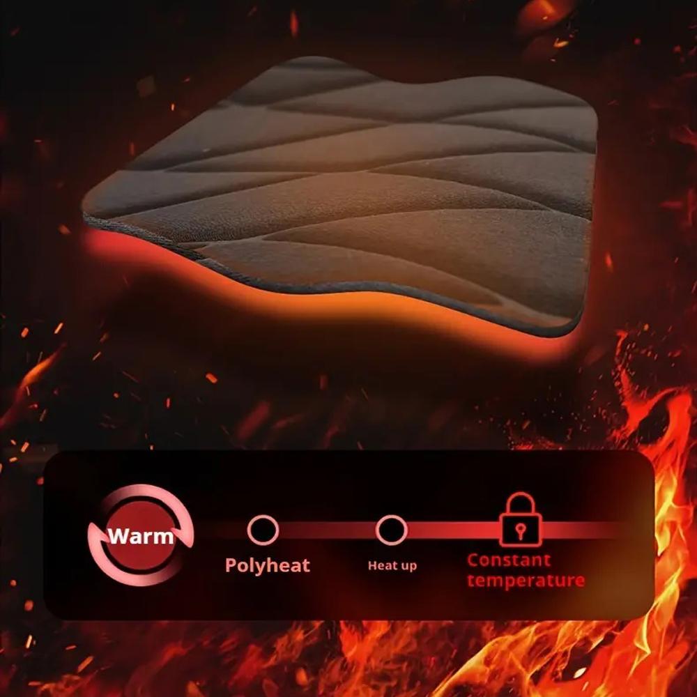 1/2 шт. Зимний чехол на сиденье автомобиля с подогревом 12 В, грелка, подушка для сиденья автомобиля, универсальный чехол-протектор для автомобильного сиденья, автомобильные аксессуары