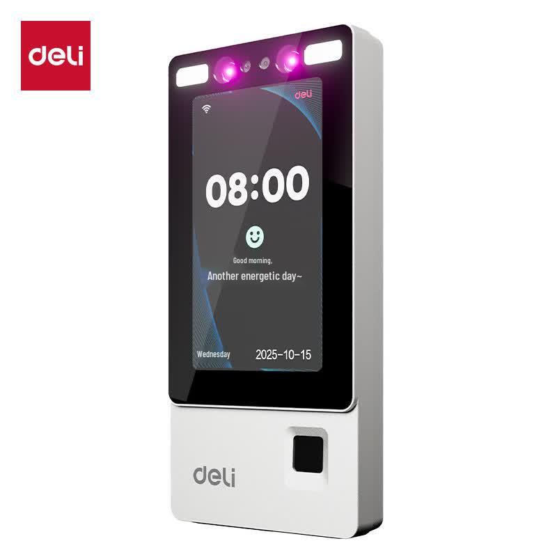 Deli AC613 5-inch Touchscreen Attendance & Access Control System CN plug (adapter included)