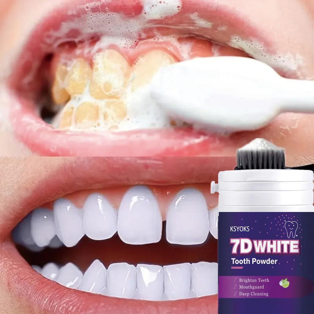 Зубной порошок, отбеливание зубов, защита полости рта, глубокая чистка, свежее дыхание