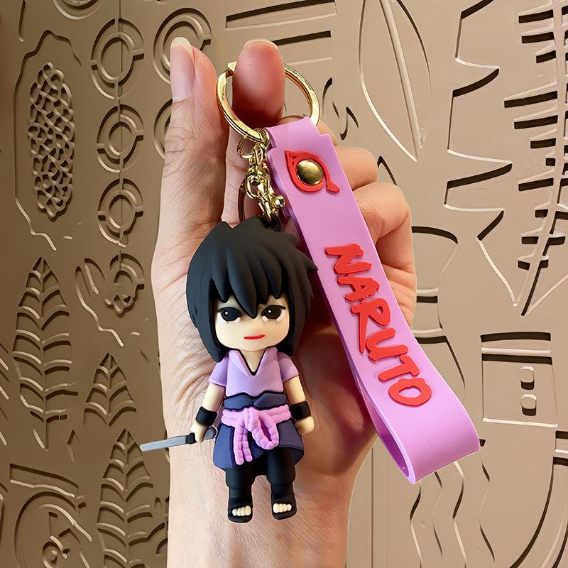 Наруто Аниме брелок Хатаке Какаши Персонаж Брелок Мультяшная Игрушка, Украшения для Ключей Сумки Автомобиля Подарки для Фанатов