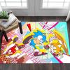Sonic The Hedgehog Heroes Decoration,Carpet,Living Room,Bedroom, Non-slip,Square rug