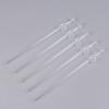 Funny Shaped Glass Straw Creative High Borosilicate Glass Straws Heat Resistant Reusable Straws Kitchen Tool Party Supplies
