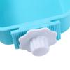 Puppy Detachable Anti-overturning Square Hanging Water Feeder Container Food Dish Dog Crate Bowl