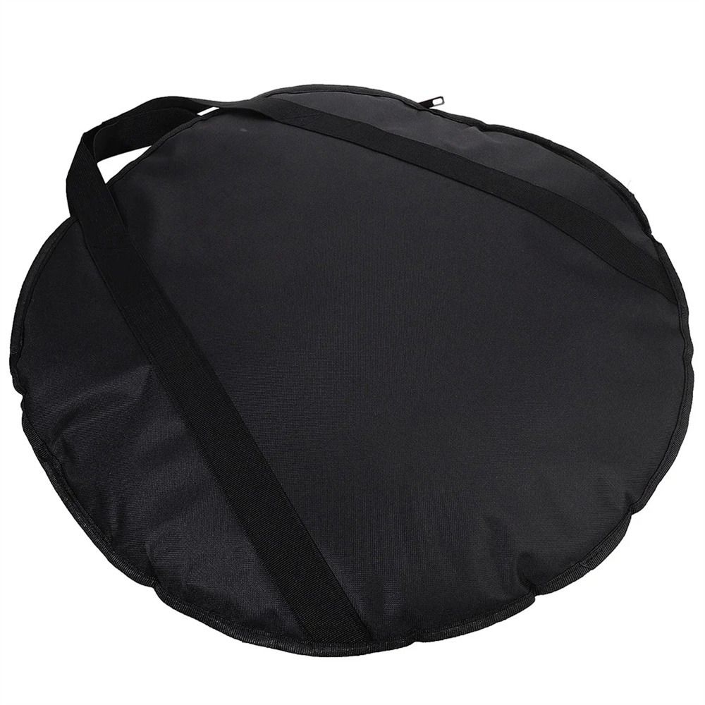 Double- Layer Cymbal Bag Carry Handle Cymbal Gig Bag Cymbal Storage Case Travel Container