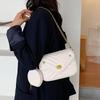Small PU Leather Shoulder Bag for Women   Purse and Handbags Female Travel Crossbody Bag Ladies Chain Sling Bag 2 PCS/SET